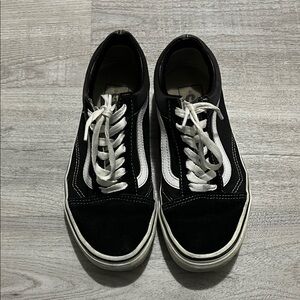 Vans Old Skool Lowtop Classic Black and White Sneakers